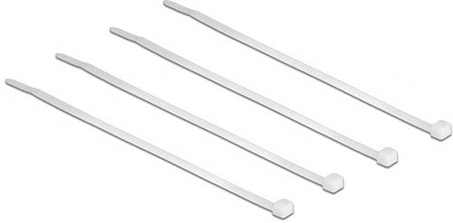 Delock 18605 Kabelbinder Transparent 100St.