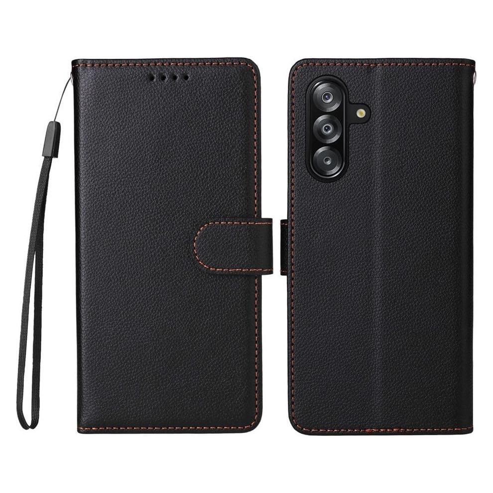 Cover-Discount Galaxy A17 / A16 / A26 - Lederoptik-Hülle mit strukturierter Oberfläche (Samsung Galaxy R) (62856612)