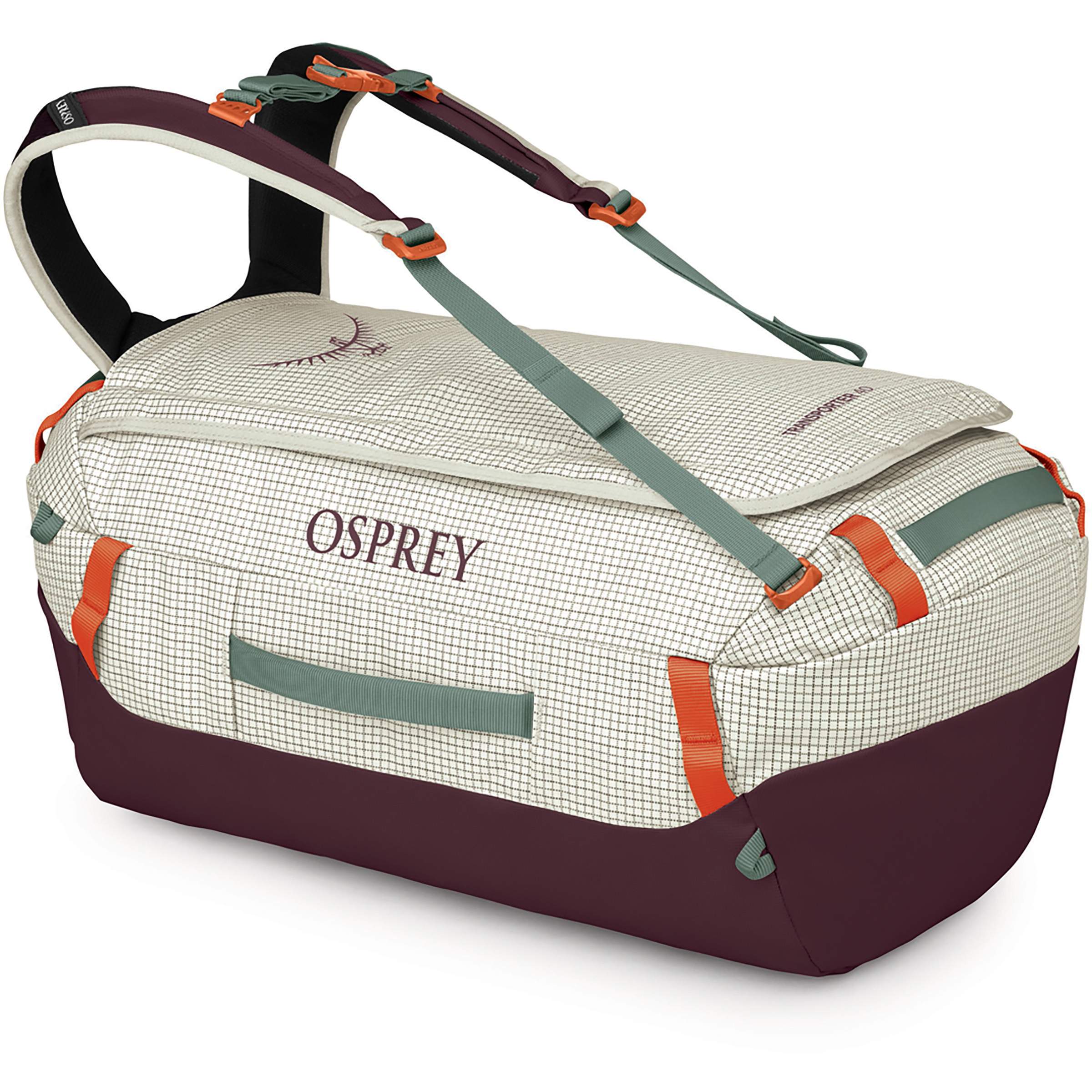 Osprey Transporter Duffel 40 Reisetasche Reisetasche weiss Größe 40L Reise