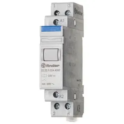 Finder Installations-Relais 22.22.9.024.4000 2S 20A 24VDC