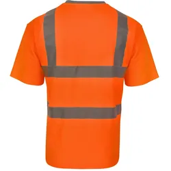 Korntex, Arbeitsoberteil, Hi-Vis Poly T-Shirt (L)