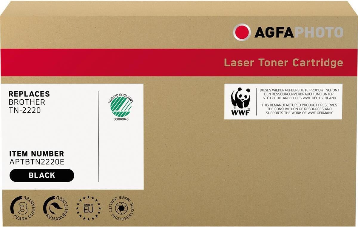 AgfaPhoto compatibele tonercartridge zwart