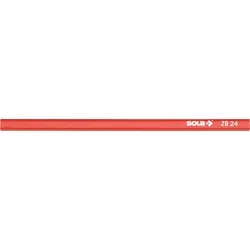 Bleistift rot aus Lindenholz Modell ZB 18cm Graphitmine HB