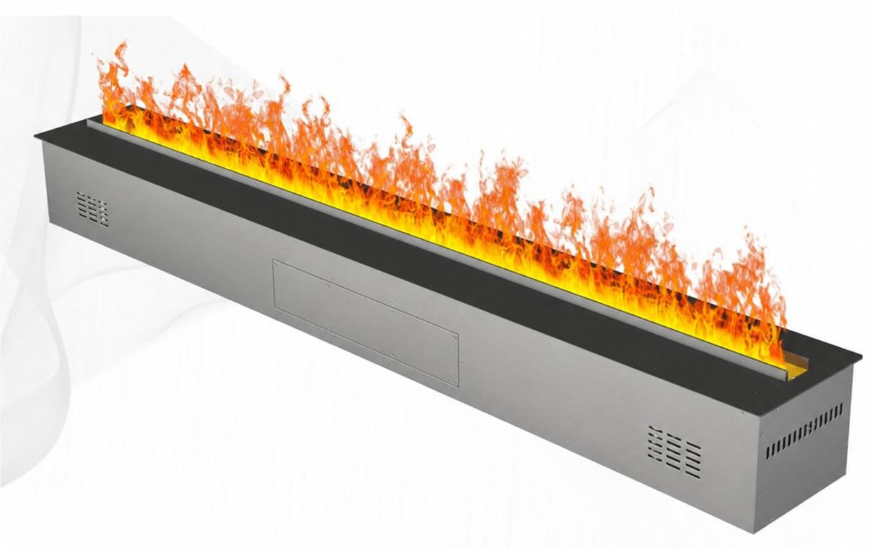 3D-App-Elektrokamin mit Wasserdampffunktion, eingebautem Einsatzbrenner, 125 PRO-LINE