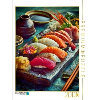CALVENDO Puzzle Sushi, zarte Häppchen voller Farben & Aromen | 2000 Teile Lege-Größe 90x67cm Foto-Puzzle für glückliche Stunden, Sonstige von ,
