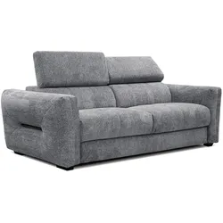 SOFA CALVERA 3-Sitzer, grau