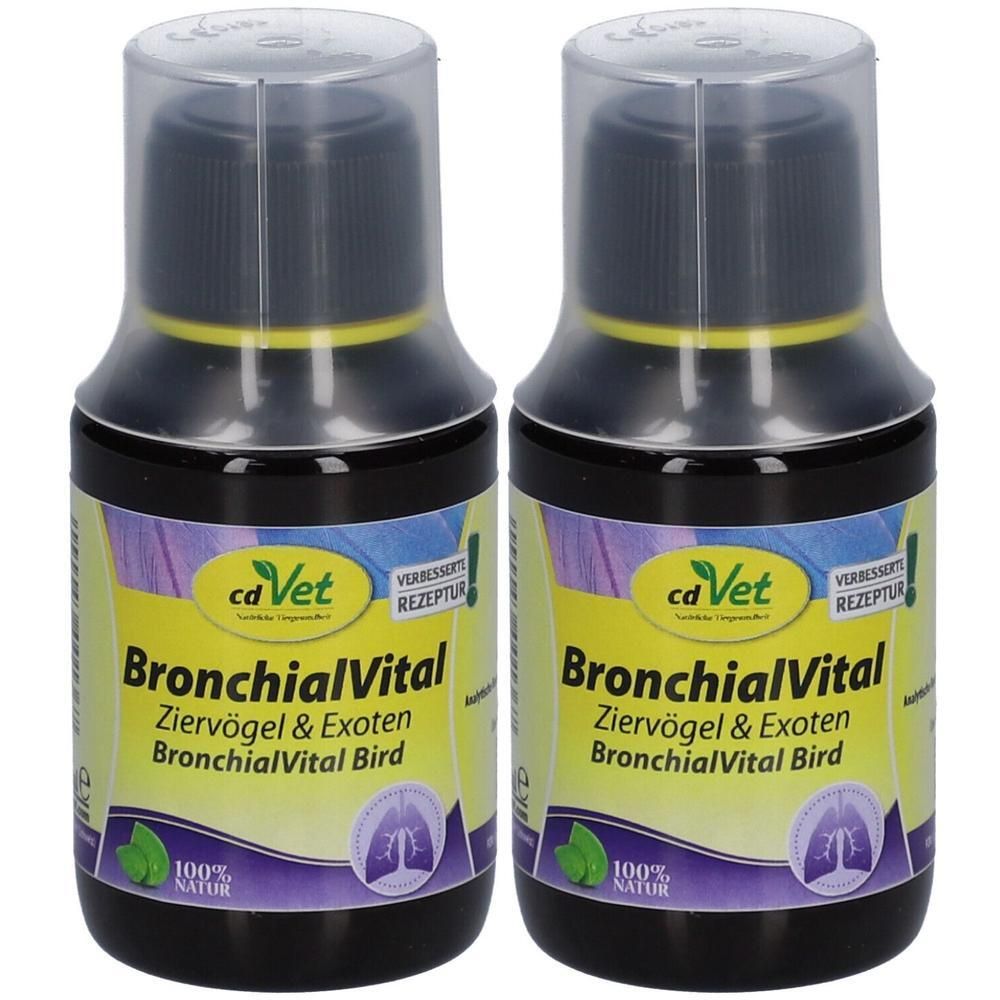 Bronchialvital Ziervögel/Tauben 2x 2x100 ml