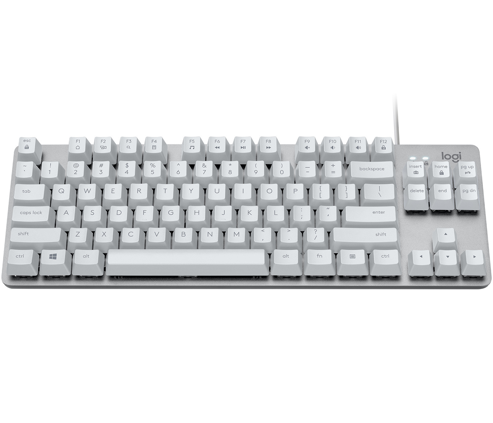 Logitech K835 TKL Toetsenbord USB TTC Red Natuurwit/Zilver