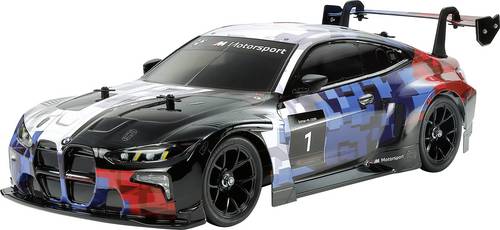 Tamiya TT-02 RC BMW M4 GT3 Evo 2025 Brushed 1:10 RC Modellauto Elektro Rennwagen Allradantrieb (4WD) Bausatz