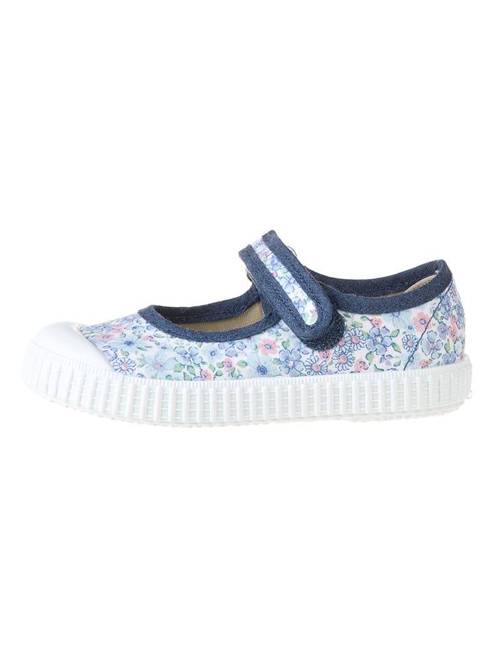 kmins Spangenballerinas in Blau - 26