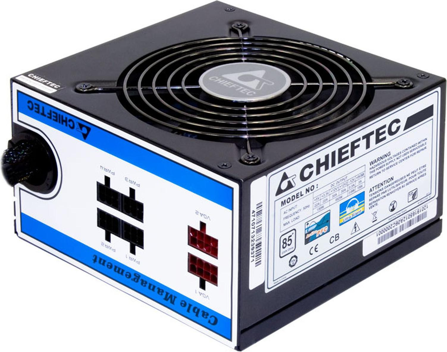 Chieftec CTG-550C A-80 serie voeding 550W