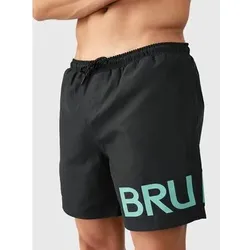 BRUNOTTI Herren Badeshorts Marinas Men Swim Shorts, Größe XL in Schwarz Schwarz