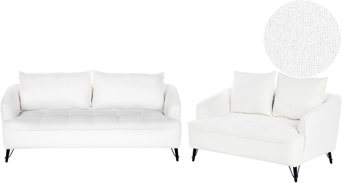 Beliani Moderne Bankenset voor de Woonkamer