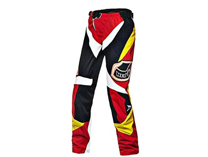 Nerve Motocross Hose, Rot, XXL