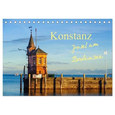 Konstanz - Juwel am Bodensee (Tischkalender 2026 DIN A5 quer), CALVENDO Monatskalender