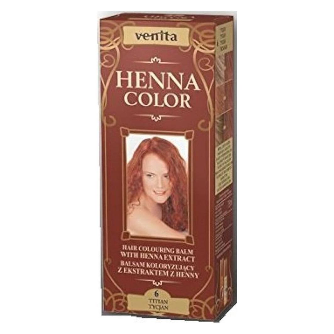 Venta Henna Color 6 Titian Hair Dye 75ml (6 Titian) (42439501)
