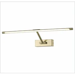 Papuq LED-Wandleuchte 10 W, warmweiß 3000 K, Antikbronze 59 cm, traditionell elegant, schwenk- und drehbar.