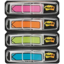 Post-it Index Mini Haftmarker farbsortiert "Pfeil" - 4 x 24 Streifen