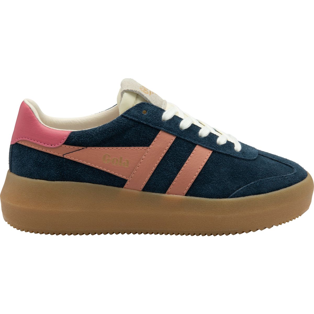 Gola Athena Sneaker Women navy/terracota/bubblegum/gum (EA) 6 CLB573-EA-6-navyterracotabubblegumgum