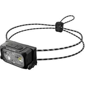 Nitecore Stirnlampe NU21 LED, wiederaufladbar, 360 Lumen, mit Rotlicht, wasserdicht, schwarz