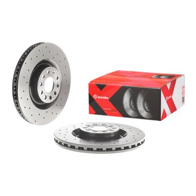 Brembo 2x Bremsscheibe [Hersteller-Nr. 09.C892.1X] für Seat, VW, Audi, Skoda