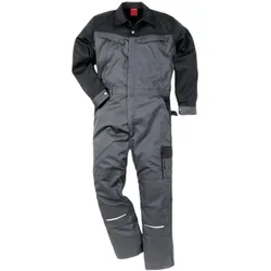 Fristads, Schutzanzug + Arbeitsoverall, Icon Two Overall 8612 LUXE Grösse 3XL Grau/Schwarz (3XL)