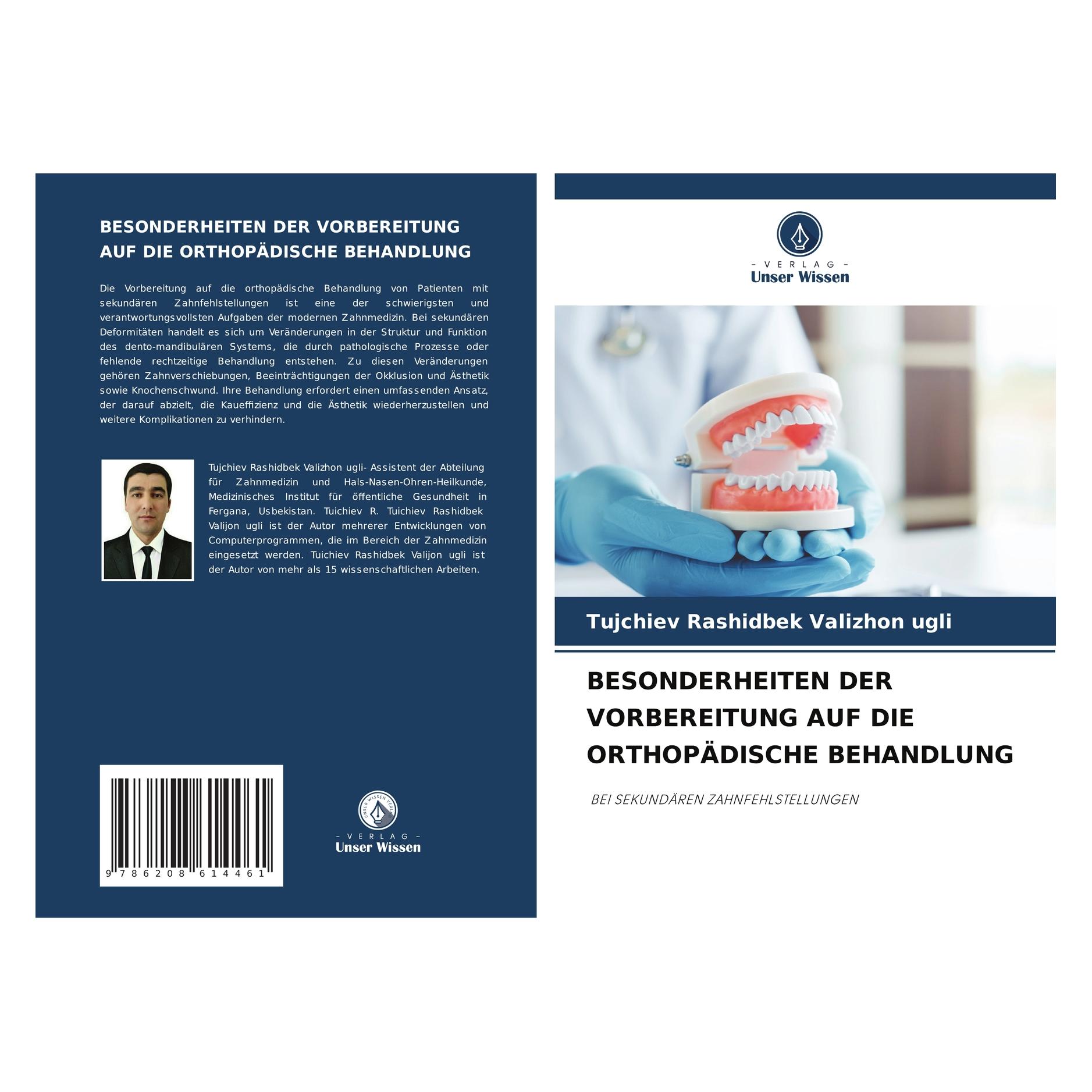Bod Besonderheiten Der Vorbereitung Auf Die Orthopädische Behandlung (Deutsch, Softcover, Tujchiev Rashidbek Valizhon ugli) (57201355)