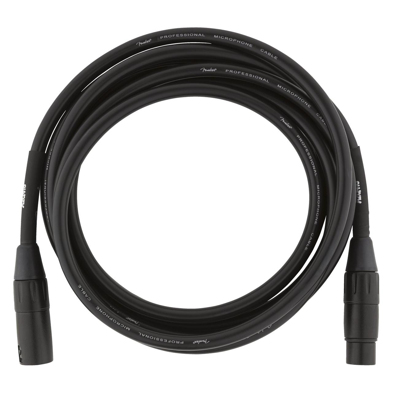 Fender Kabel Mic. Professional 3m black (3 m, XLR Kabel) (46535447)