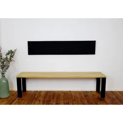 Lycce XXL Wandkissen / Wandpolster, Kunstlederbezug, Breite 1,5m