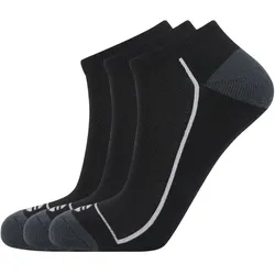 3er Pack ENDURANCE Boron Low Cut Socken 1001 - black 31-34