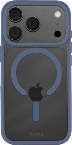 Hama Frame Protect Cover Apple iPhone 17 Pro, iPhone 18 Pro Blau, Transparent 232451