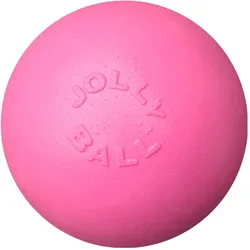 Jolly Pets Ball Bounce-n Play 20cm Pink (Bubble Gum Smell) - (JOLL068M) (Ballspielzeug Hund), Hundespielzeug