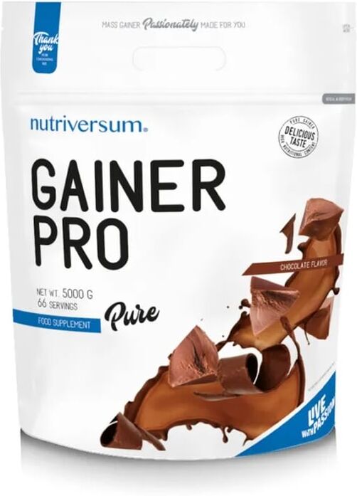 Nutriversum Pure Gainer Pro 5000g Chocolate