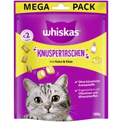 Whiskas Knuspertaschen mit Huhn und Käse 4x180 g