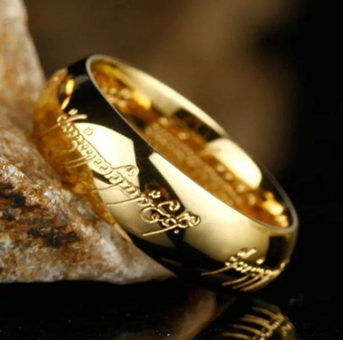 Noble Collection Lord of the Rings The One Ring Replica - Verguld