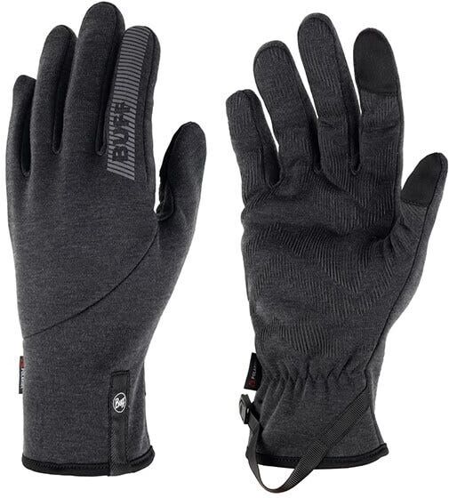 Buff Black Tech Fleece Gloves