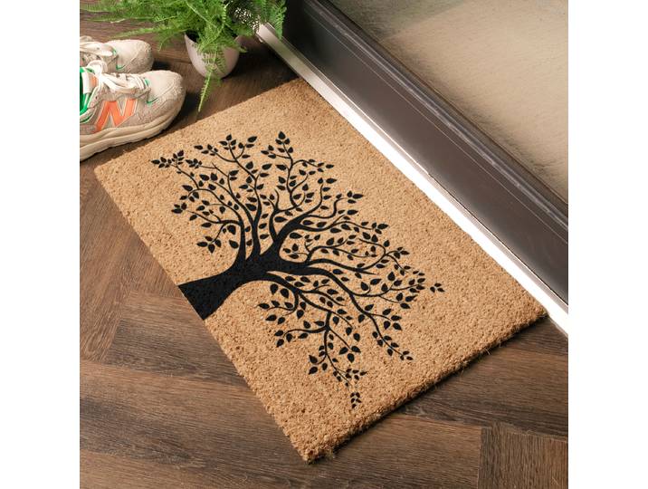 Paillasson IMG-TREEOFLIFE 40 x 1 x 60cm Marron