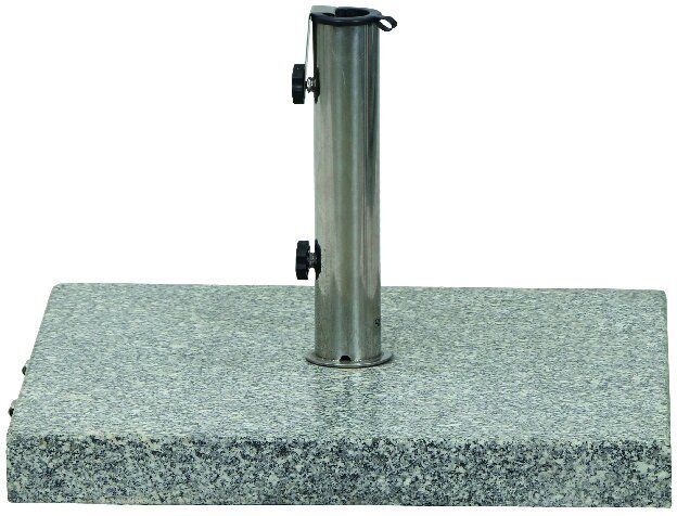 Siena Garden Granitständer eckig 45 kg, mit Griff und Rollen