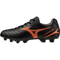 Mizuno Monarcida Neo III Select FG Fußballschuhe Kinder 00 - black/lava orange 32.5