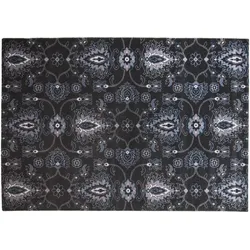THEKO Teppich Timeless 001 601 anthrazit 80 x 150 cm