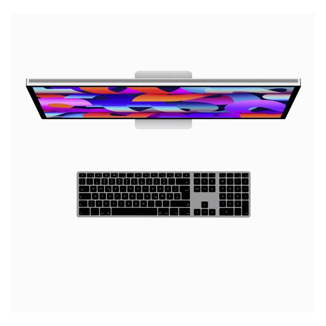 Matias Draadloos USB-C Aluminium Toetsenbord voor Mac Duits QWERTZ Space Gray (FK418DCB-DE) (DE, Kabellos) (FK418DCB-DE)