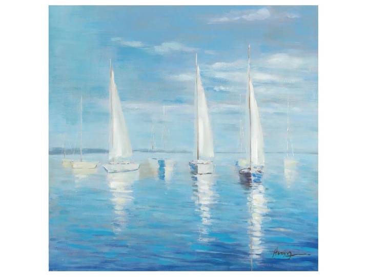 Bild Segelboote in Weiss image LAND