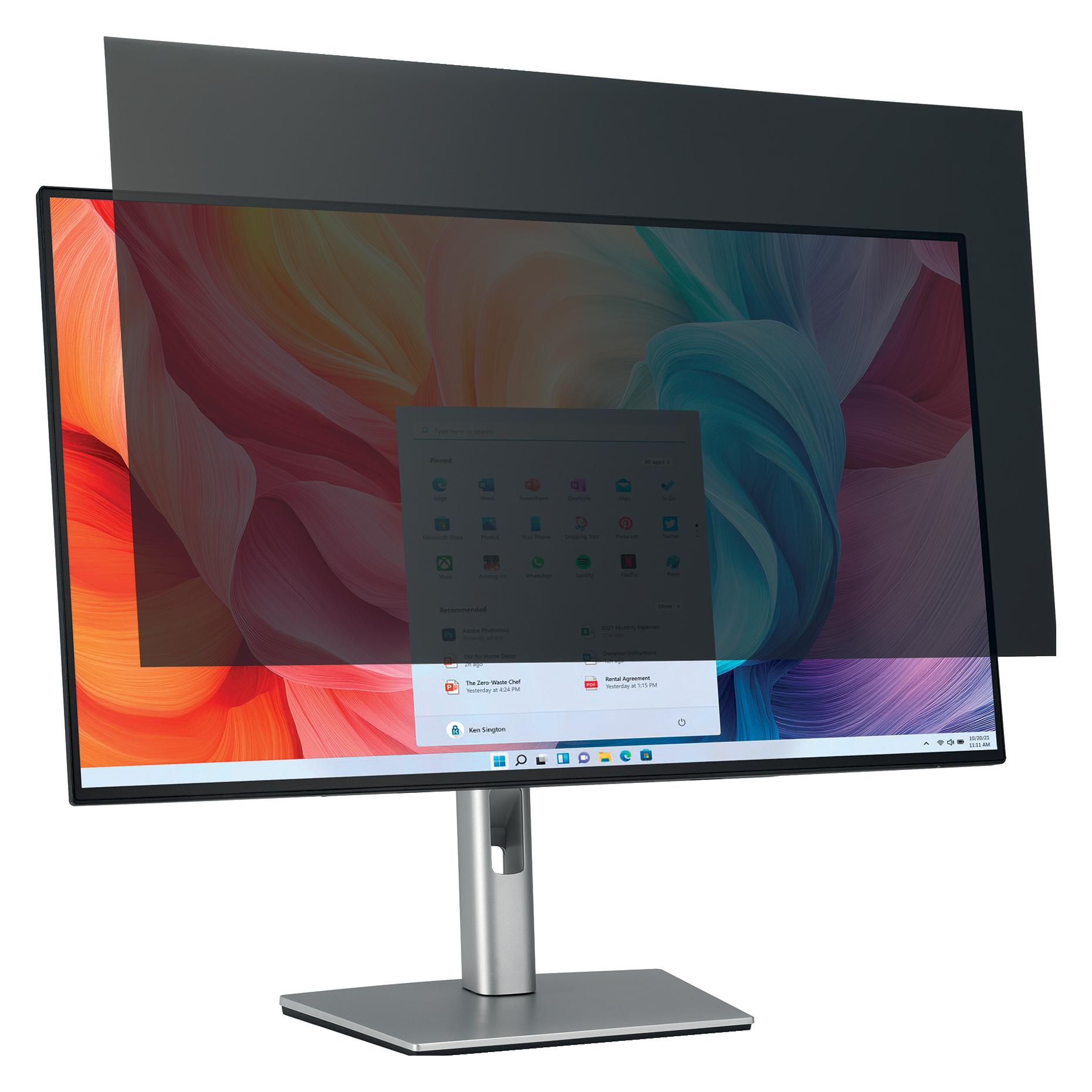 Kensington High Clarity Privacy Screen Filter for 22inch Monitors 16:10 (22", 16:10) (HC220A1610E)