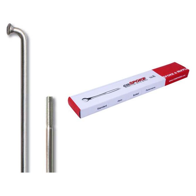 cnSpoke 134T Speichen 2,3-2,3-2,0 Edelstahl 288mm Silber + Nippel 144 Stk. (46595566)