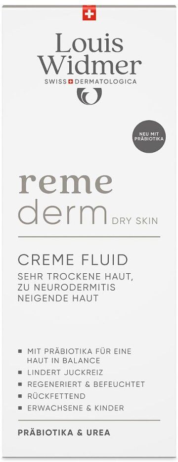 Louis Widmer remederm Creme Fluid Präbiotika