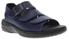 Women's Breezy Walker Sandal by Propet in Navy (Size 12 M)