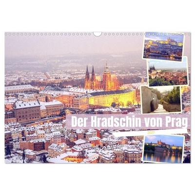 Der Hradschin von Prag (Wandkalender 2027 DIN A3 quer), CALVENDO Monatskalender