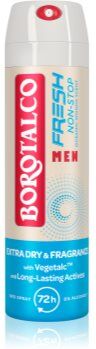 Borotalco Non-Stop Fresh MEN desodorizante em spray para homens fragrâncias Oceanic Woods 150 ml. Non-Stop Fresh MEN