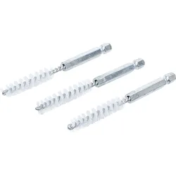 BGS Nylonbürste | 9 mm | Antrieb Außensechskant 6,3 mm (1/4"") | 3-tlg.