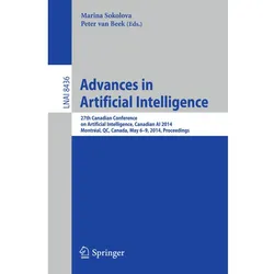Advances in Artificial Intelligence, Fachbücher von Peter van Beek, Marina Sokolova